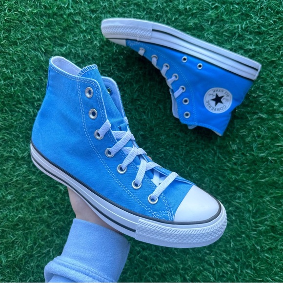 💝Converse Chuck Taylor All Star Ctas Hi University Blue - Picture 3 of 8